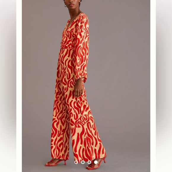 *Anthropologie Faithfull Betina Petite Jumpsuit - Picture 2 of 5